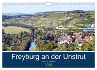 Freyburg an der Unstrut (Wandkalender 2025 DIN A4 quer), CALVENDO Monatskalender