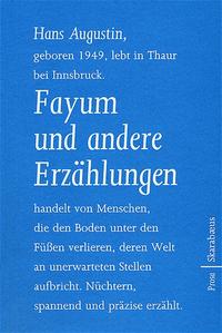 Fayum und andere Erzählungen