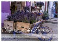 Impressionen der Provence (Wandkalender 2025 DIN A2 quer), CALVENDO Monatskalender