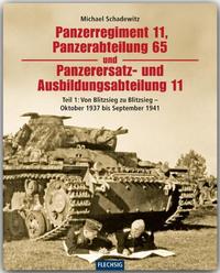 Panzerregiment 11, Panzerabteilung 65 und Panzerersatz- und Ausbildungsabteilung 11