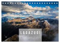 Lagazuoi Dolomiten (Tischkalender 2025 DIN A5 quer), CALVENDO Monatskalender