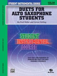 Student Instrumental Course: Duets for Alto Saxophone Students, Level I