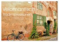 Velomantisch - Radimpressionen (Wandkalender 2025 DIN A4 quer), CALVENDO Monatskalender