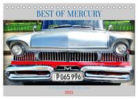 BEST OF MERCURY - US-Straßenkreuzer der 50er Jahre (Tischkalender 2025 DIN A5 quer), CALVENDO Monatskalender