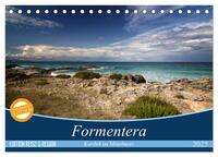 Formentera - Karibik im Mittelmeer (Tischkalender 2025 DIN A5 quer), CALVENDO Monatskalender