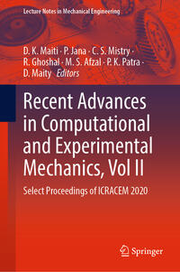 Recent Advances in Computational and Experimental Mechanics, Vol II