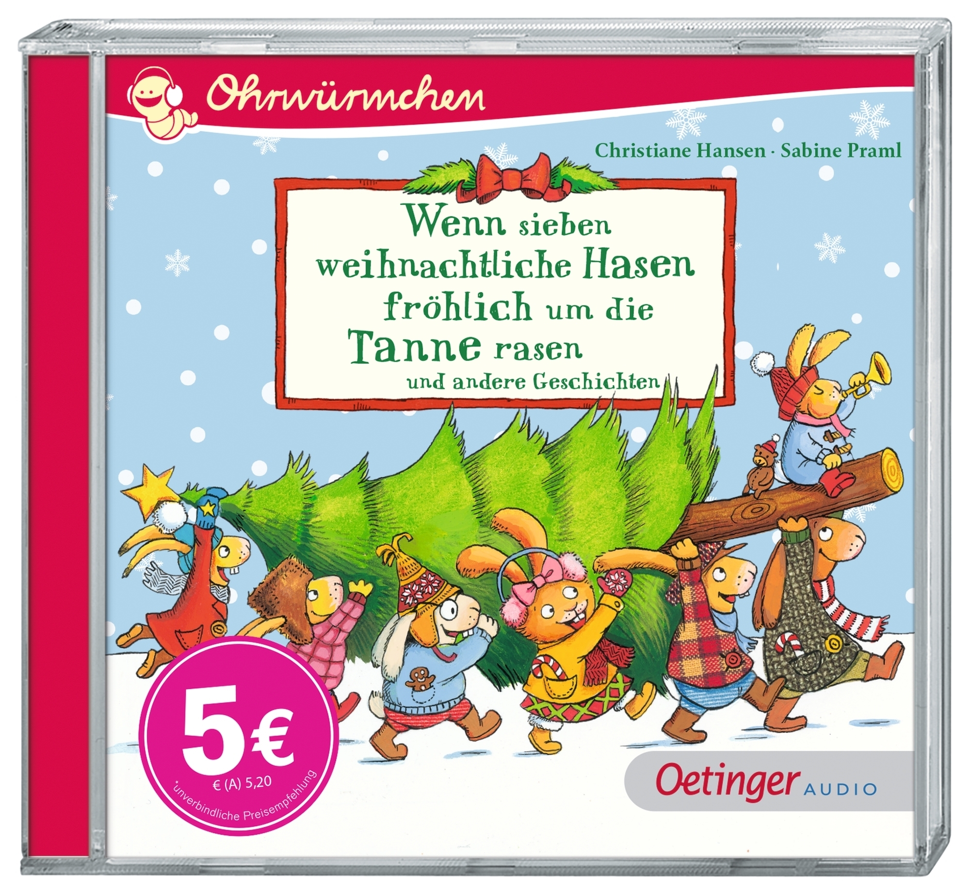 Wenn sieben weihnachtliche Hasen fröhlich um die Tanne rasen und andere Geschichten