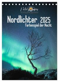 Nordlichter – Farbenspiel der Nacht (Tischkalender 2025 DIN A5 hoch), CALVENDO Monatskalender