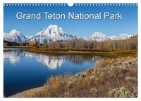 Grand Teton National Park (Wandkalender 2025 DIN A3 quer), CALVENDO Monatskalender