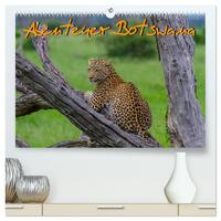 Abenteuer Botswana Afrika - Adventure Botswana (hochwertiger Premium Wandkalender 2025 DIN A2 quer), Kunstdruck in Hochglanz