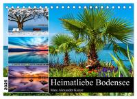 Heimatliebe Bodensee (Tischkalender 2025 DIN A5 quer), CALVENDO Monatskalender