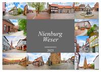 Nienburg Weser Impressionen (Wandkalender 2025 DIN A3 quer), CALVENDO Monatskalender