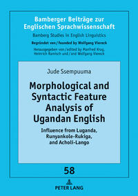 Morphological and Syntactic Feature Analysis of Ugandan English