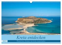 Kreta entdecken (Wandkalender 2025 DIN A3 quer), CALVENDO Monatskalender