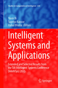 Intelligent Systems and Applications