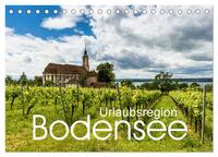 Urlaubsregion Bodensee (Tischkalender 2025 DIN A5 quer), CALVENDO Monatskalender