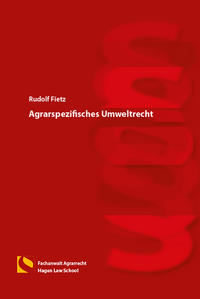 Agrarspezifisches Umweltrecht