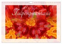 Tulpenphantasie (Wandkalender 2025 DIN A4 quer), CALVENDO Monatskalender