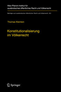 Konstitutionalisierung im Völkerrecht