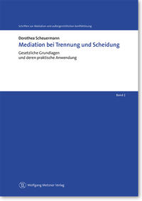 Mediation bei Trennung und Scheidung