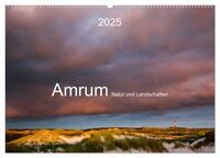 Amrum. Natur und Landschaften (Wandkalender 2025 DIN A2 quer), CALVENDO Monatskalender