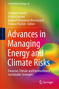 Advances in Managing Energy and Climate Risks