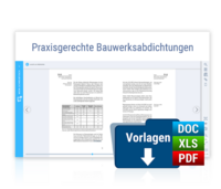 Praxisgerechte Bauwerksabdichtungen