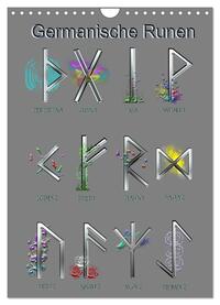 Germanische Runen (Wandkalender 2025 DIN A4 hoch), CALVENDO Monatskalender