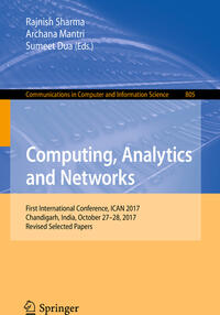 Computing, Analytics and Networks