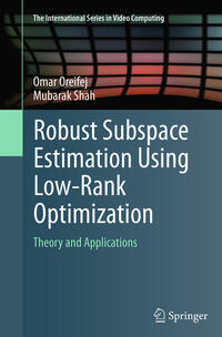 Robust Subspace Estimation Using Low-Rank Optimization