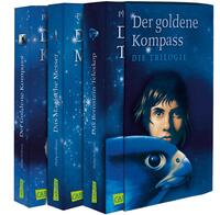 His Dark Materials: Der Goldene Kompass, Das Magische Messer und Das Bernstein-Teleskop im Schuber