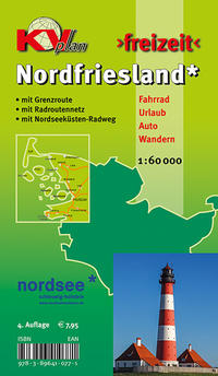 Nordfriesland Kreis mit Sylt, Amrum, Föhr und Halligen