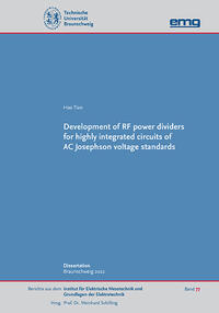 Development of RF power dividers for highly integrated circuits of AC Josephson voltage standards