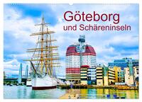 Göteborg und Schäreninseln (Wandkalender 2025 DIN A2 quer), CALVENDO Monatskalender