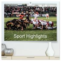 Sport Highlights (hochwertiger Premium Wandkalender 2025 DIN A2 quer), Kunstdruck in Hochglanz