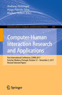 Computer-Human Interaction Research and Applications