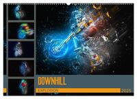 Downhill Explosion (Wandkalender 2025 DIN A2 quer), CALVENDO Monatskalender