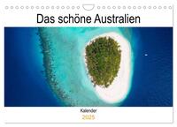 Das schöne Australien (Wandkalender 2025 DIN A4 quer), CALVENDO Monatskalender