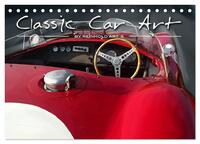 Classic Car Art by Reinhold Art´s (Tischkalender 2025 DIN A5 quer), CALVENDO Monatskalender