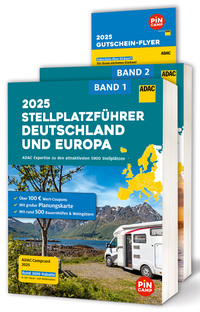 ADAC Stellplatzführer 2025 Deutschland und Europa