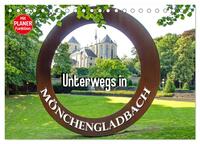 Unterwegs in Mönchengladbach (Tischkalender 2025 DIN A5 quer), CALVENDO Monatskalender