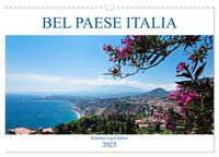 Bel baese Italia - Schönes Land Italien (Wandkalender 2025 DIN A3 quer), CALVENDO Monatskalender