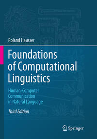 Foundations of Computational Linguistics