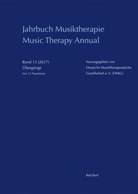 Jahrbuch Musiktherapie / Music Therapy Annual