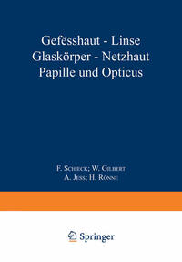 Gefässhaut · Linse Glaskörper · Netzhaut Papille und Opticus