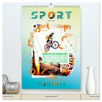 Sport Momente (hochwertiger Premium Wandkalender 2025 DIN A2 hoch), Kunstdruck in Hochglanz