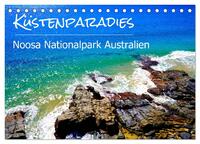 Küstenparadies - Noosa Nationalpark Australien (Tischkalender 2025 DIN A5 quer), CALVENDO Monatskalender