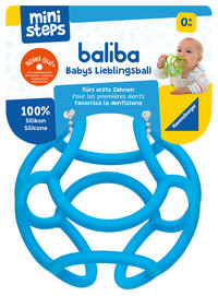 ministeps baliba - Babys Lieblingsball blau - ab 0 Monate