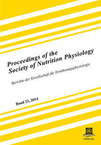 Proceedings of the Society of Nutrition Physiology Band 23