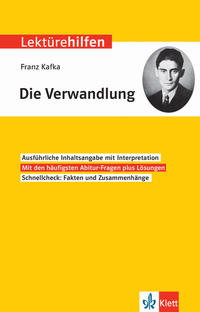 Klett Lektürehilfen Franz Kafka, Die Verwandlung